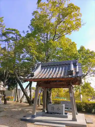 福釜神明神社の手水舎