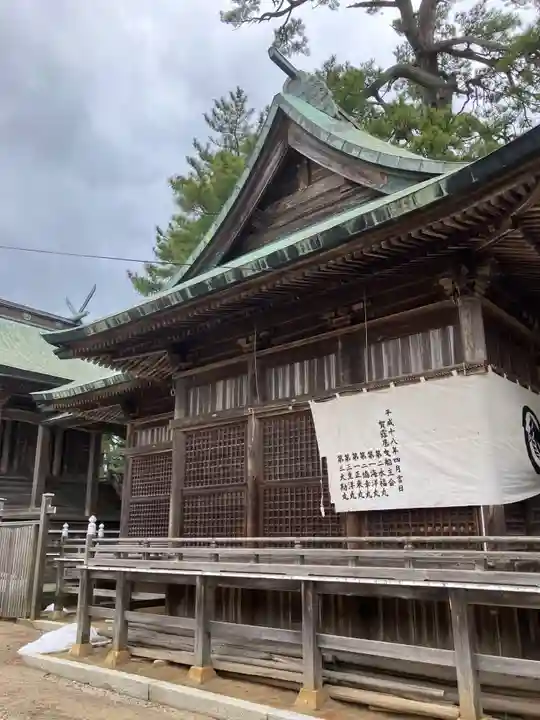 賀露神社の本殿・本堂
