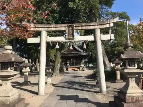 北大路御霊神社の鳥居