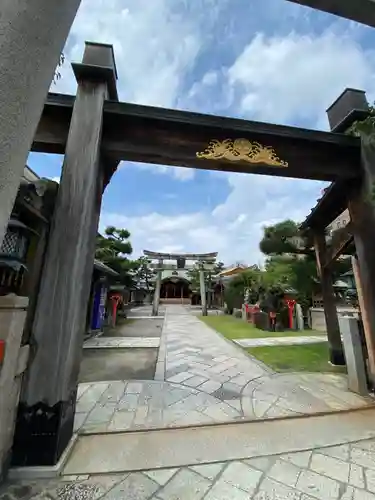 京都ゑびす神社の鳥居