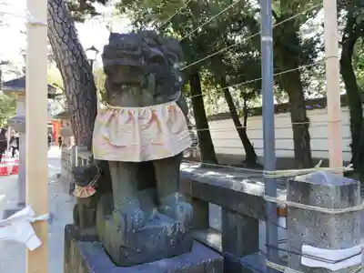 南宮神社の狛犬