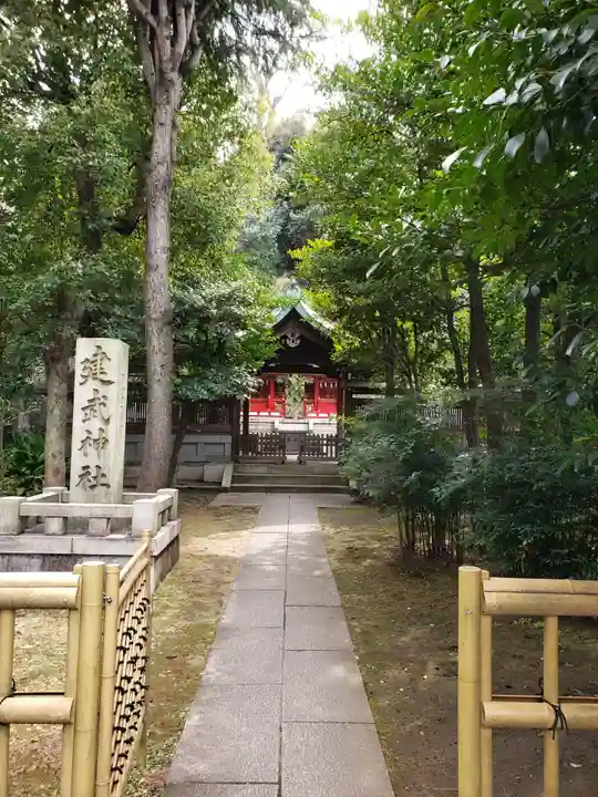白金氷川神社のその他建物