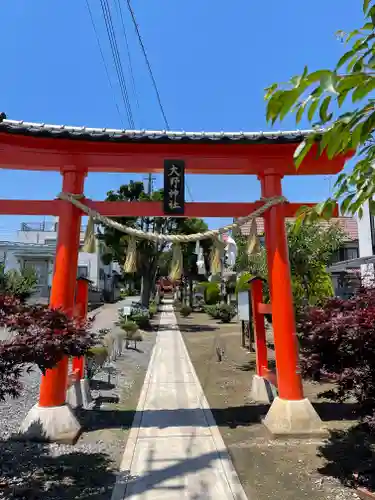 大野神社の鳥居