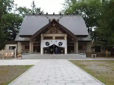 帯廣神社の本殿・本堂
