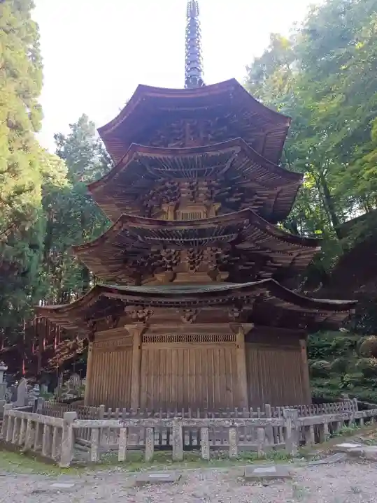安楽寺の御朱印