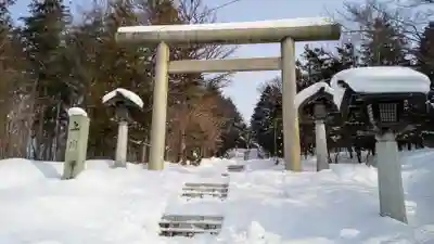 上川神社の鳥居