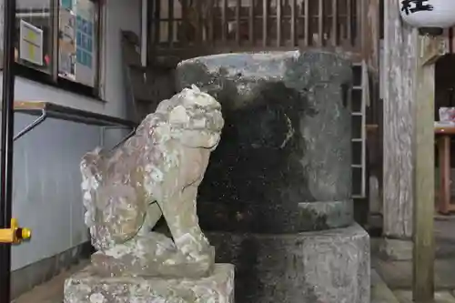 田間神社の狛犬