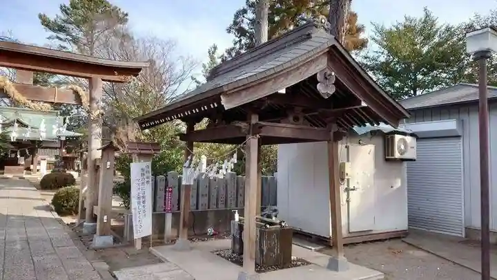 熊野神社の手水舎