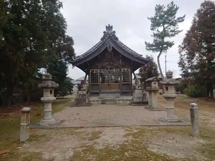 八幡社(本部田八幡社)の本殿・本堂