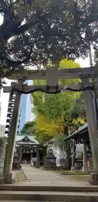 綾瀬稲荷神社の鳥居