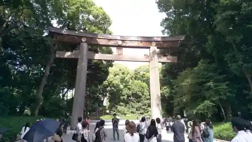 明治神宮の鳥居