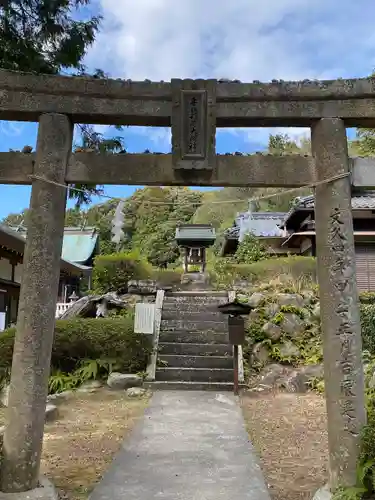 豊原北島神社の鳥居