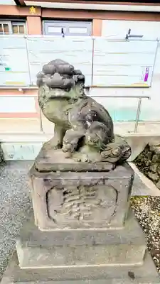 北澤八幡神社の狛犬