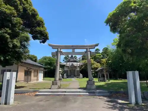 大山神社の鳥居