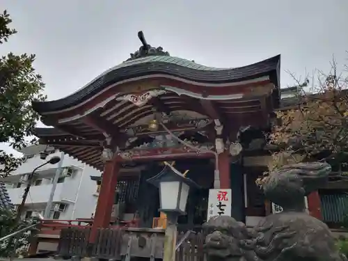 千住本氷川神社の本殿・本堂