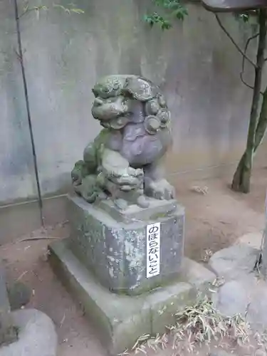 意富比神社の狛犬