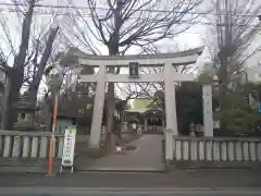 戸部杉山神社の鳥居