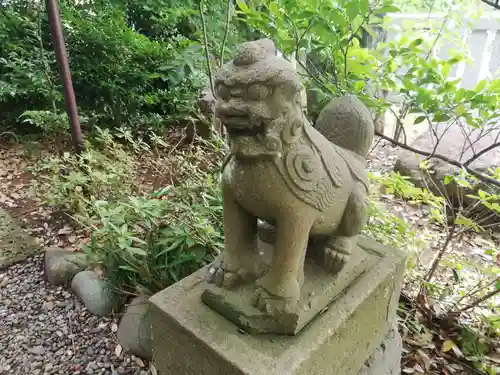 菊田神社の狛犬