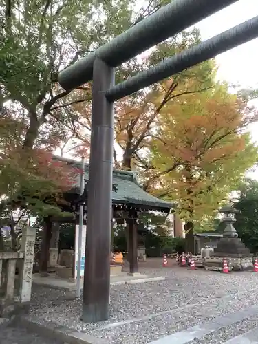 溝旗神社（肇國神社）の鳥居