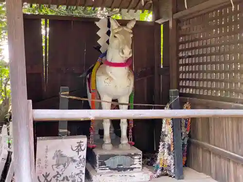 大宝八幡宮の狛犬