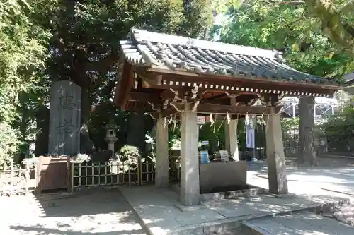 浅間神社の手水