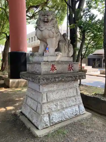 武蔵一宮氷川神社の狛犬