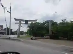 豊満神社の鳥居