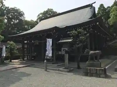 千栗八幡宮の本殿・本堂
