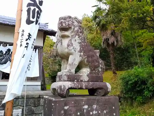 大山祇神社（萩大山祇神社）の狛犬