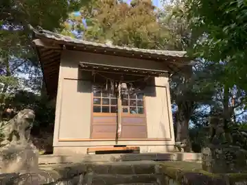 鹿原神社の本殿・本堂