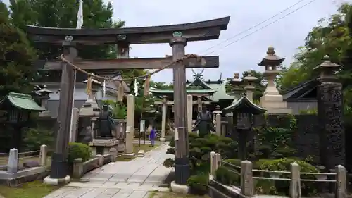 有礒正八幡宮の鳥居