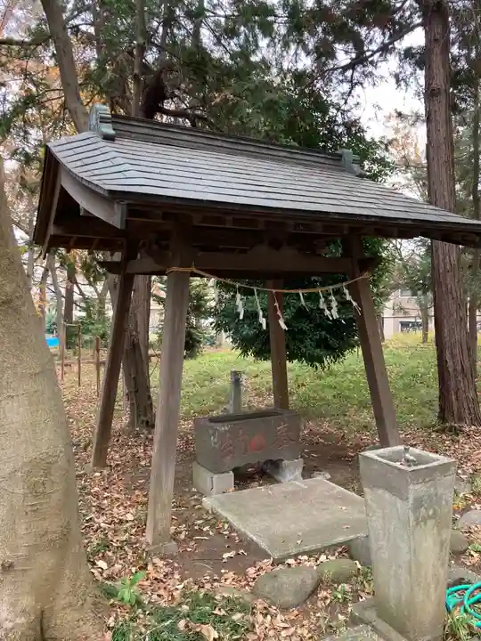 上宮稲荷神社の手水舎
