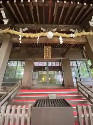 弥生神社の本殿・本堂