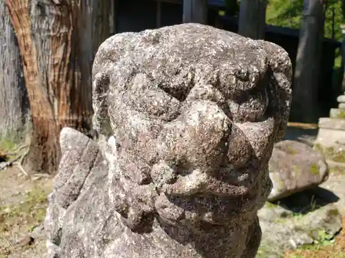 相倉地主神社の狛犬