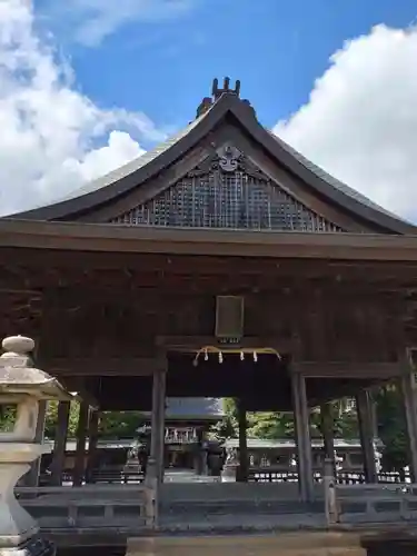 水口神社の本殿