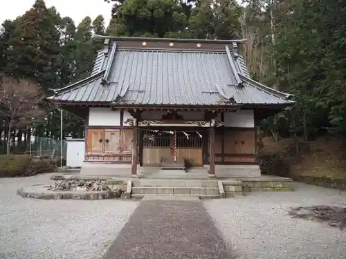 浅間神社の本殿・本堂