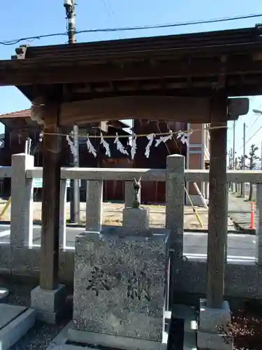 天満稲荷神社の手水