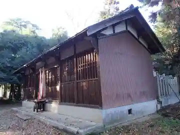 殖栗神社の本殿・本堂