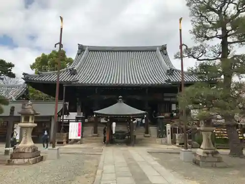 葛井寺の山門・神門