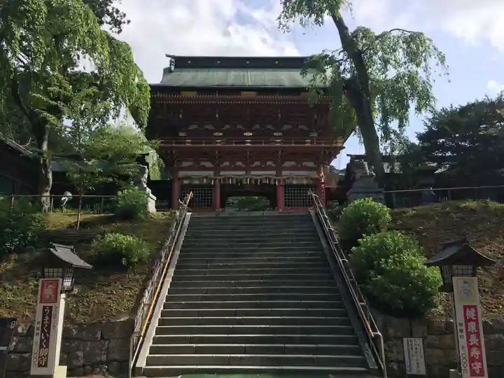 志波彦神社・鹽竈神社の山門・神門