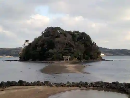 小島神社の景色