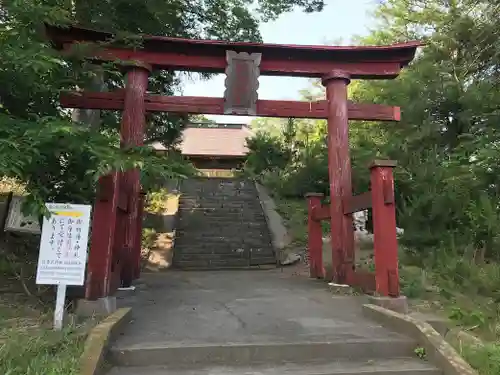 蛟蝄神社門の宮の鳥居