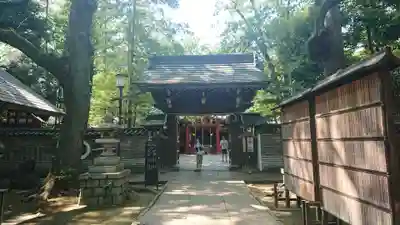 赤坂氷川神社の山門・神門