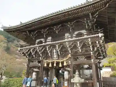 善峯寺の山門・神門