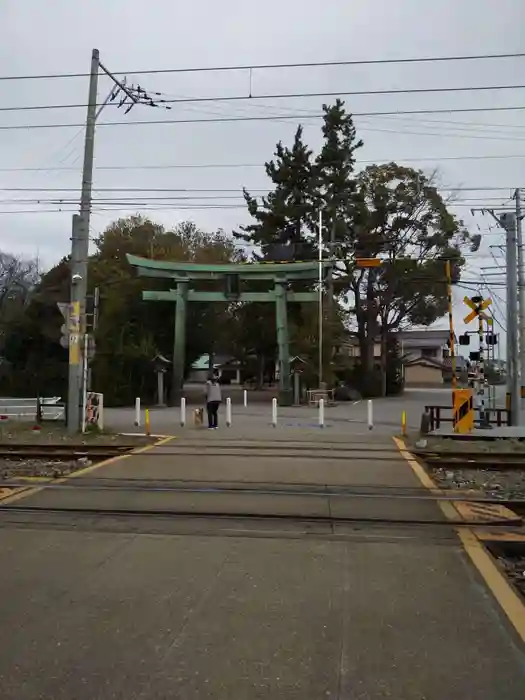 松任金剣宮の鳥居