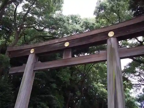 明治神宮の鳥居