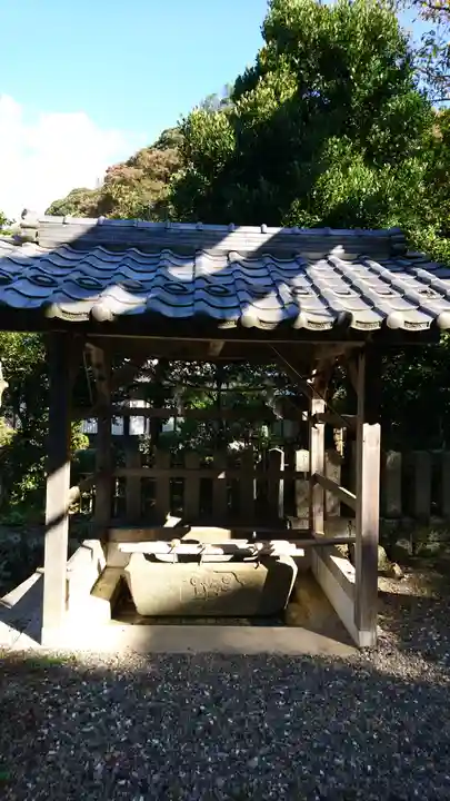 竹野神社の手水舎