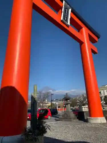 富士山本宮浅間大社の鳥居