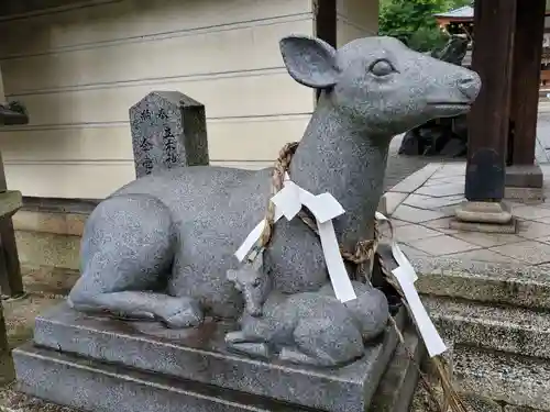 立木神社の狛犬