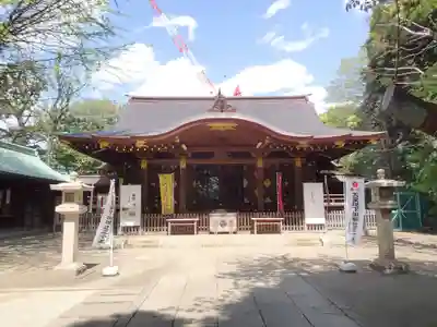 渋谷氷川神社の本殿・本堂